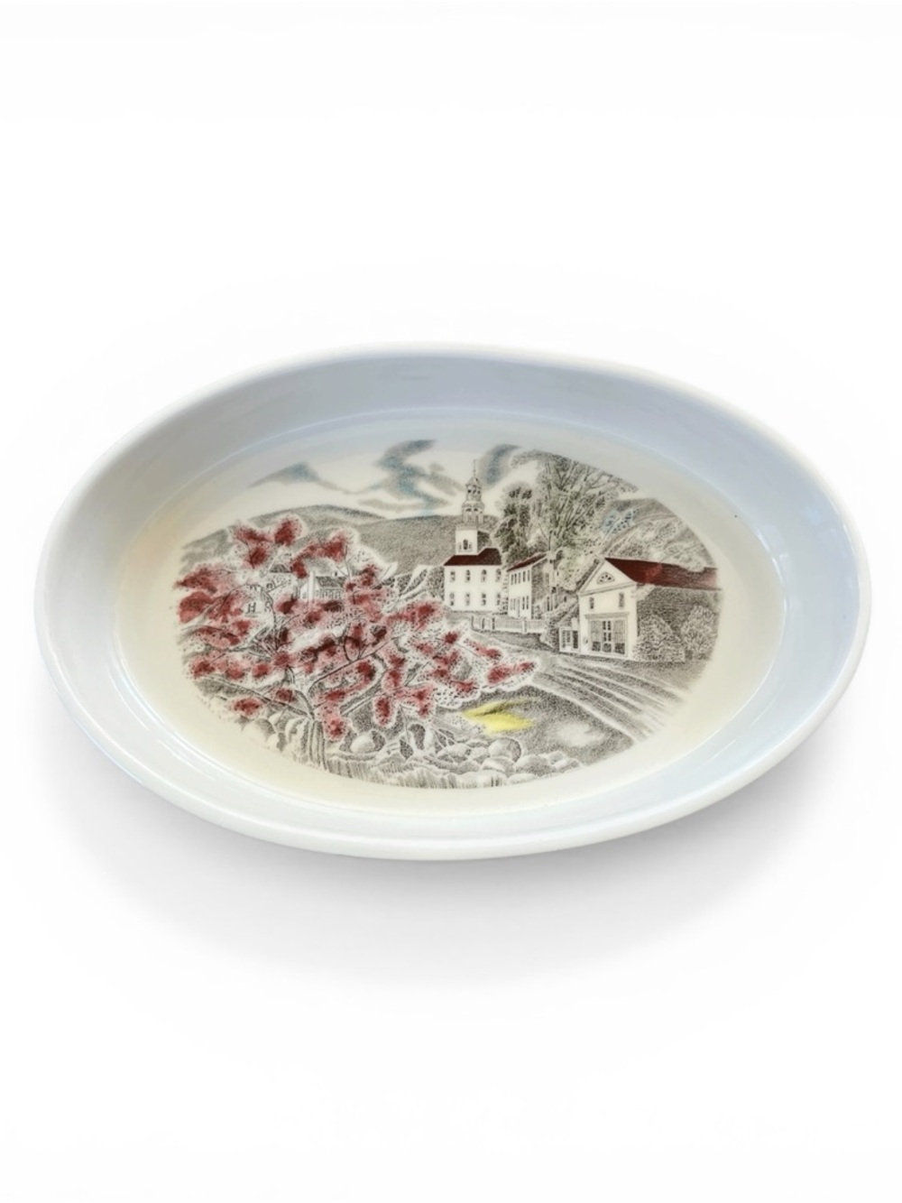 Johnson Brothers Friendly Village Oval Baker, Made in England 12" x 7.5 "x 2 1/4